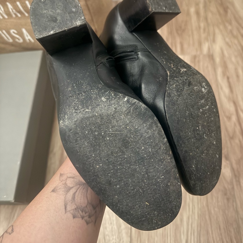 Everlane Day Boots in Black Size 6.5 - Picture 4 of 7